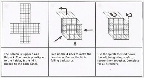 welded gabion box